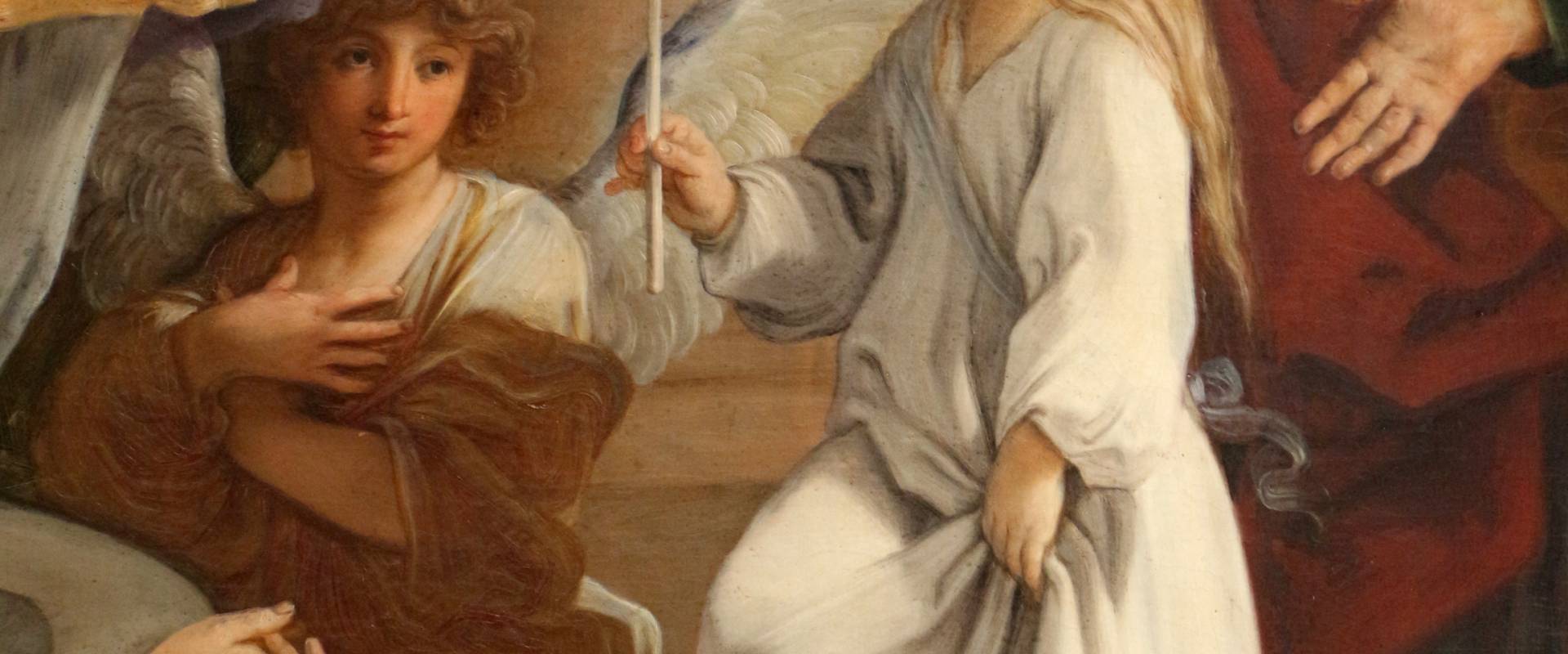 Giovanni andrea sirani, presentazione della vergine al tempio, 1643 ca., da chiesa della prsentaz. della vergine 03 foto di Sailko